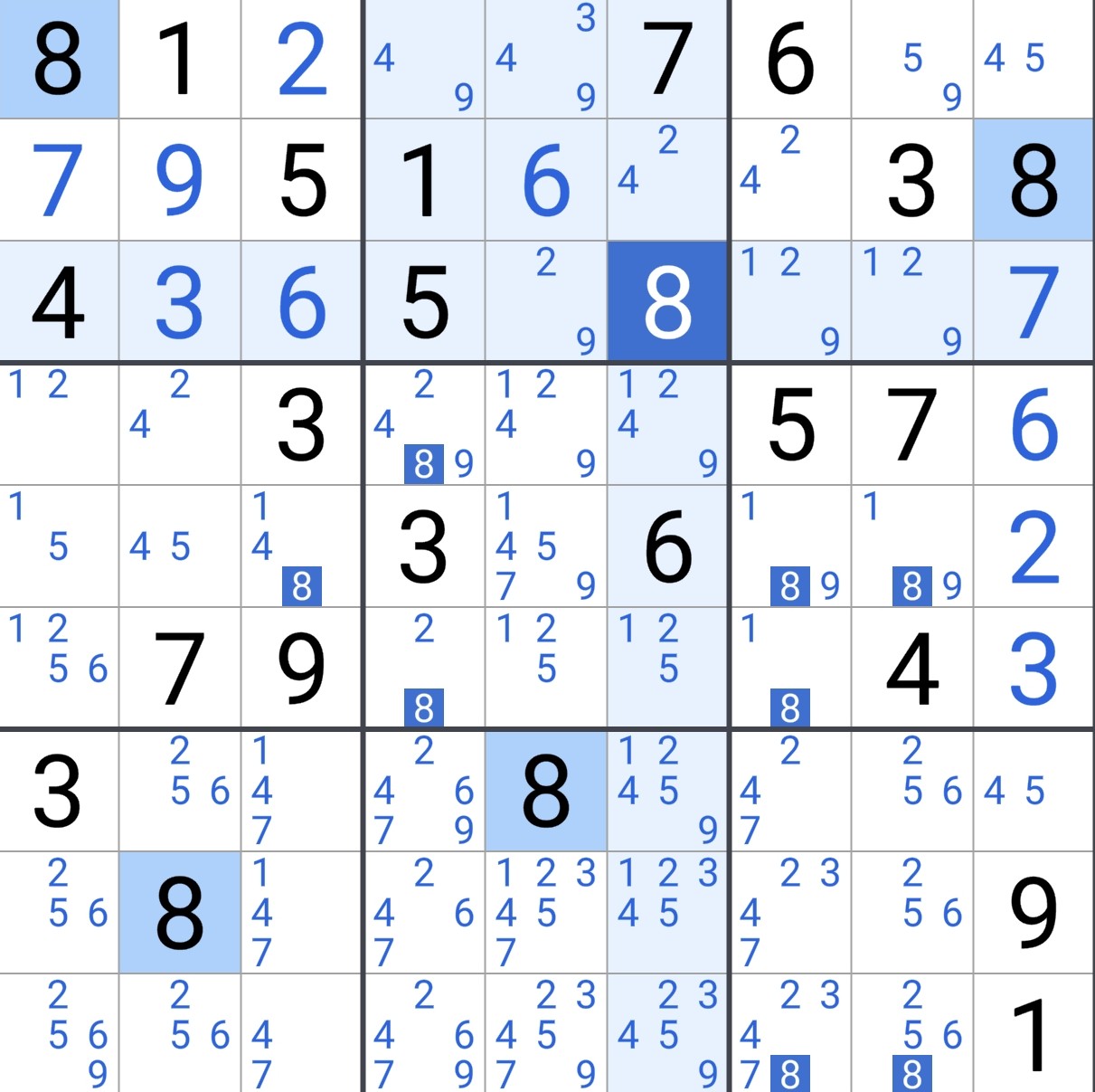 看到3数对后，已有33数字